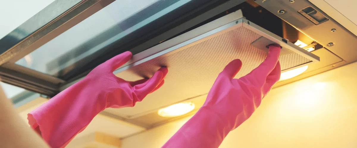 Vask av kjøkkenfiltre