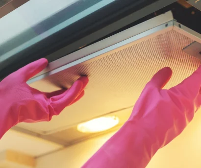 Vask av kjøkkenfiltre