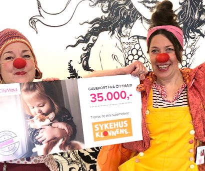Sykehusklovner med sjekk fra CityMaid